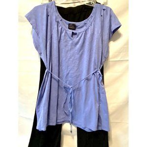 Oh Baby By Motherhood Maternity Top With Pants XL Sash Unraveled But Optional